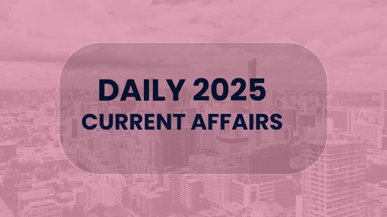 29 July 2025 Current Affairs in Hindi